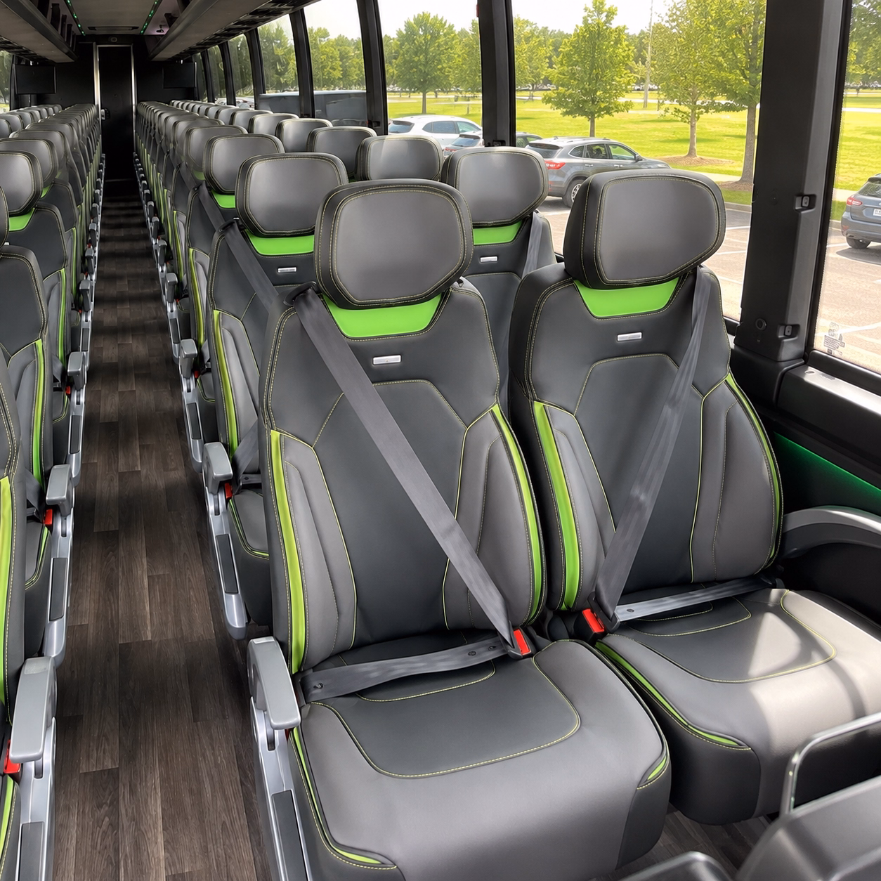 charter buses to ithink financial amphitheatre that skip the southern blvd backup