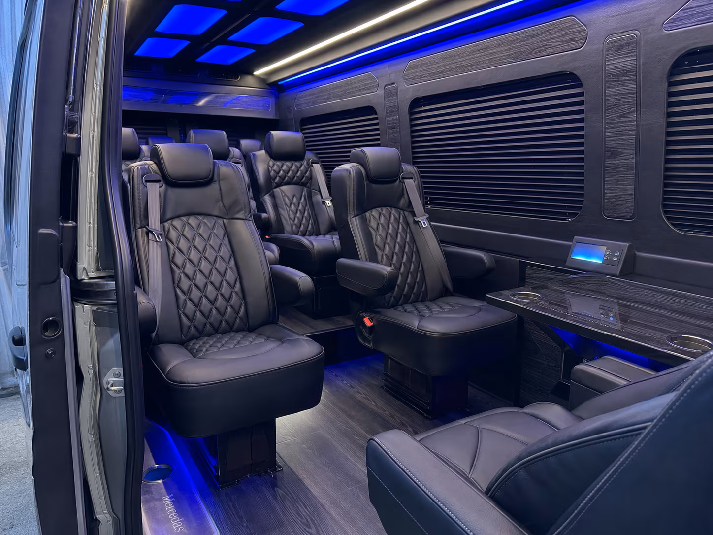sprinter van transportation for groups and events across west palm beach