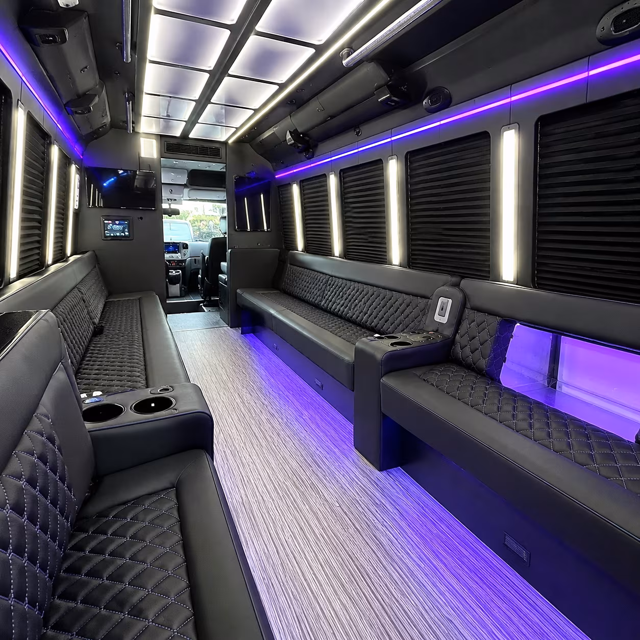 west palm beach anniversary party bus rental