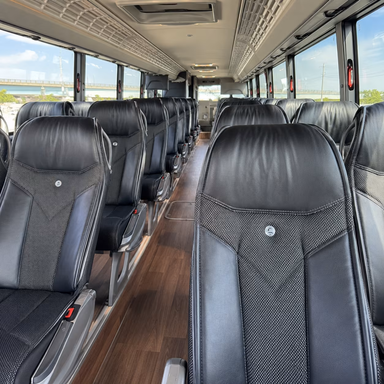 west palm beach bus rental service area