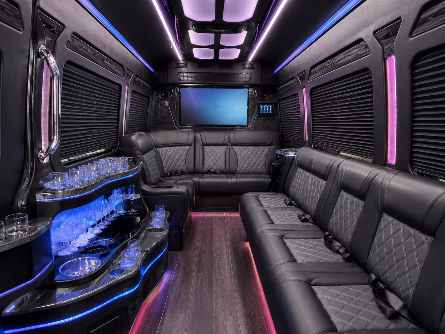 west palm beach concert transportation onboard seating