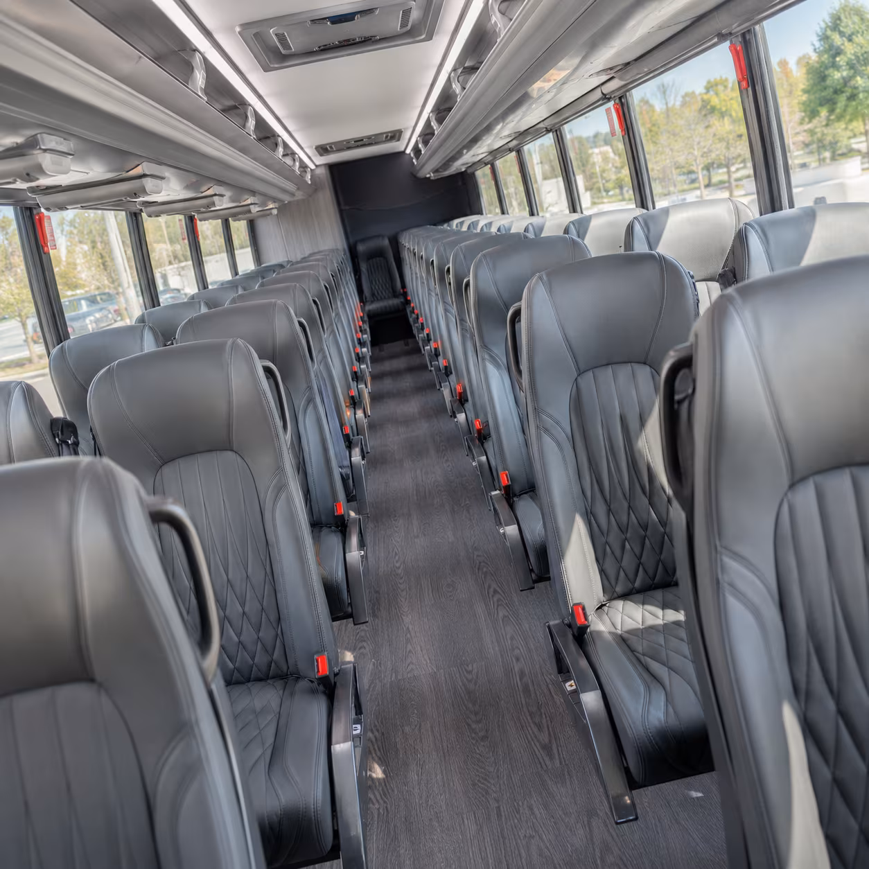 west palm beach employee transportation onboard seating